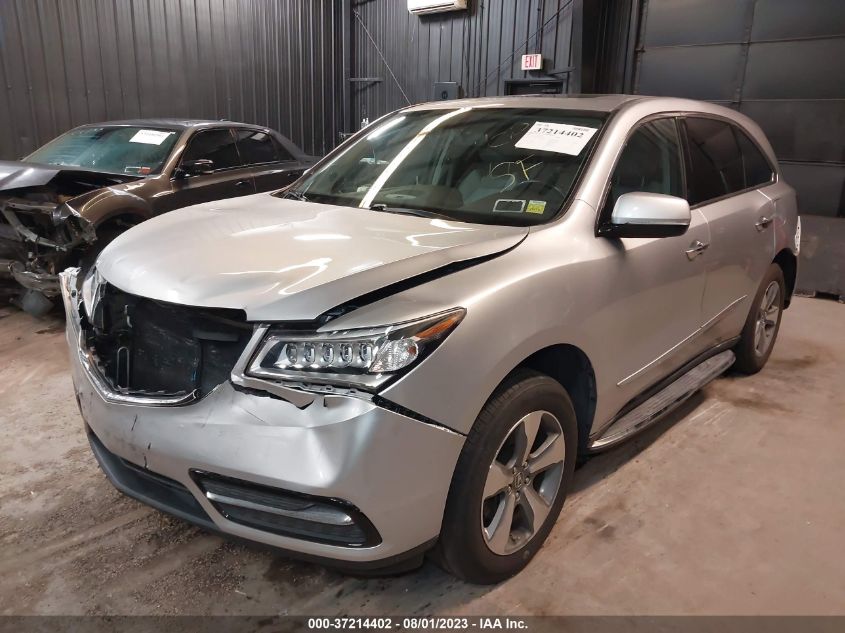 2014 ACURA MDX - 5FRYD4H27EB028048