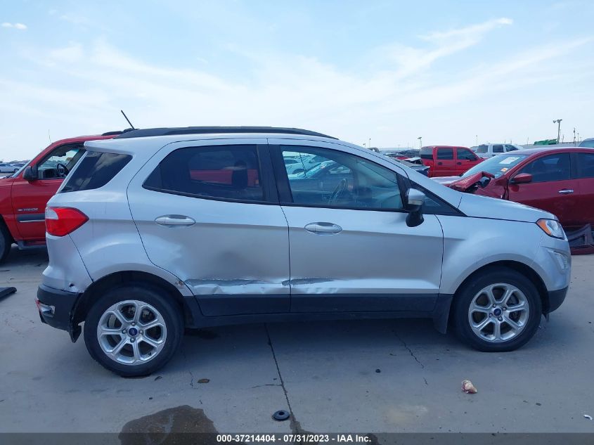 2018 FORD ECOSPORT SE - MAJ3P1TE2JC232353