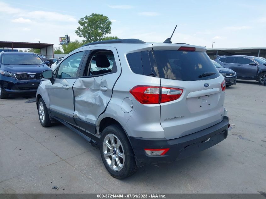 2018 FORD ECOSPORT SE - MAJ3P1TE2JC232353