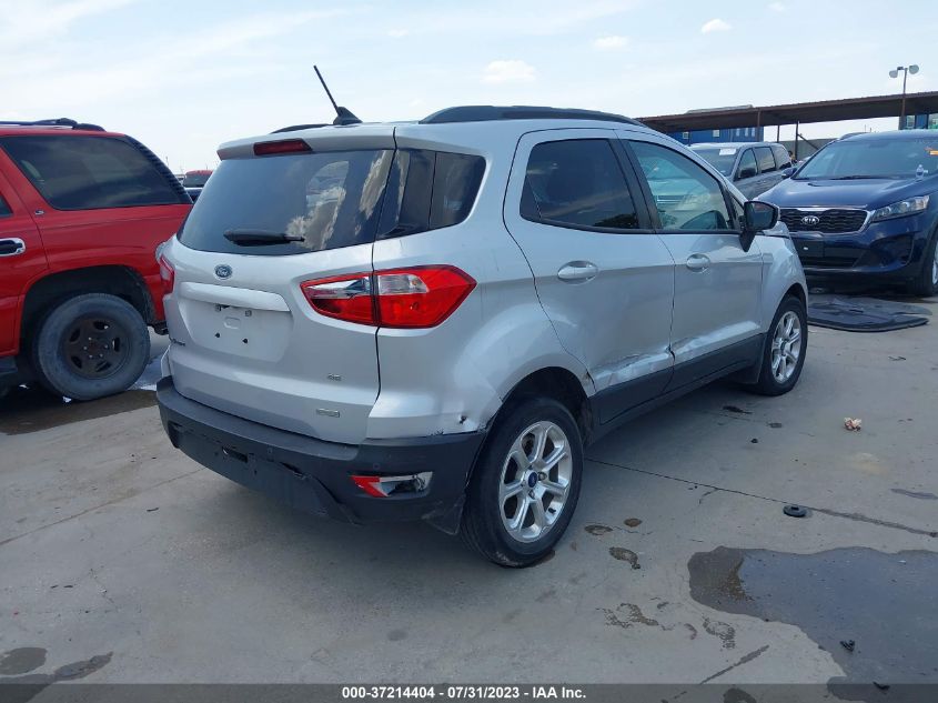 2018 FORD ECOSPORT SE - MAJ3P1TE2JC232353