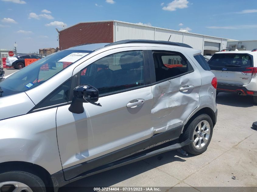 2018 FORD ECOSPORT SE - MAJ3P1TE2JC232353