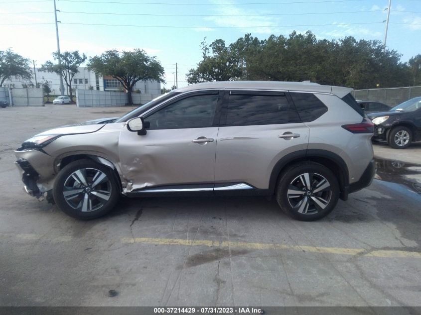 2021 NISSAN ROGUE PLATINUM - JN8AT3DC1MW107261