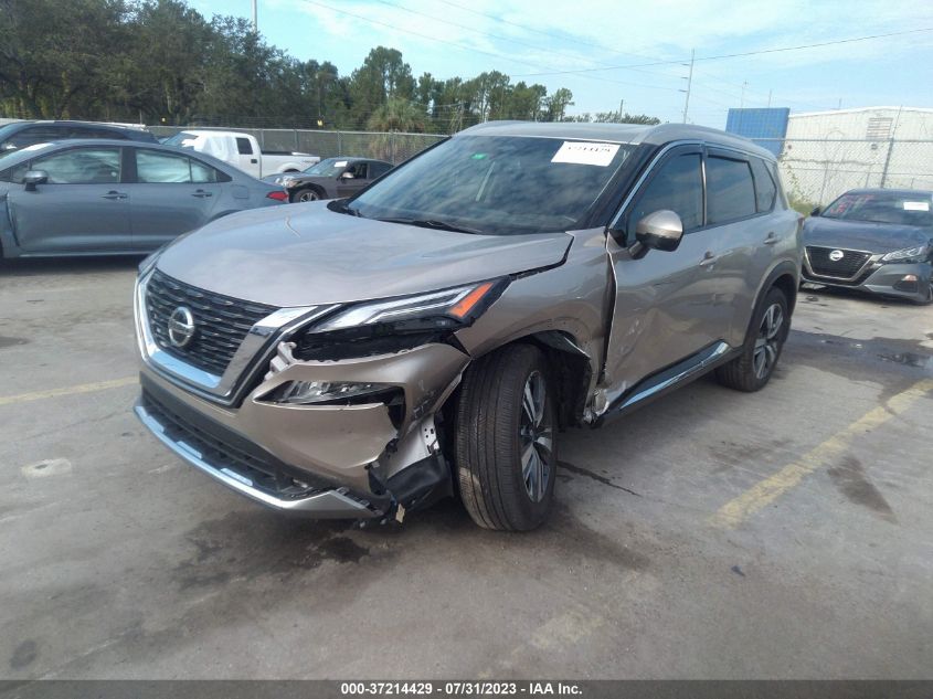 2021 NISSAN ROGUE PLATINUM - JN8AT3DC1MW107261