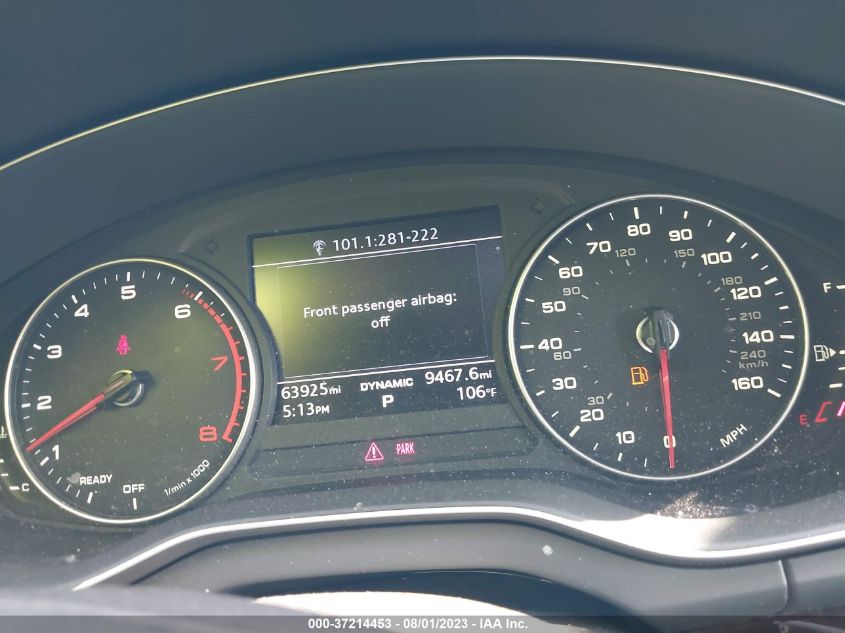 2018 AUDI Q5 PREMIUM/TECH PREMIUM - WA1ANAFY2J2002888