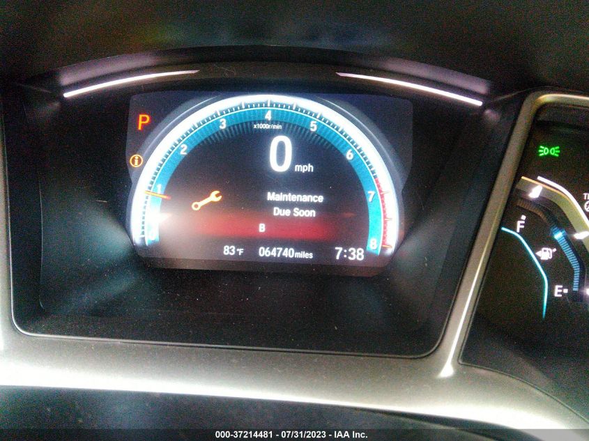 2018 HONDA CIVIC SEDAN EX - 2HGFC2F73JH534934
