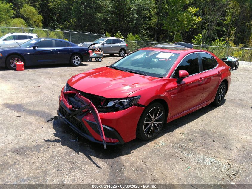 2021 TOYOTA CAMRY SE - 4T1G11AK7MU408538