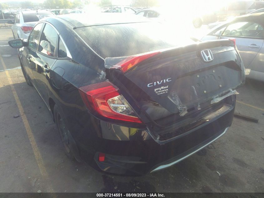 VIN 19XFC2F61KE037626 2019 HONDA CIVIC SEDAN LX