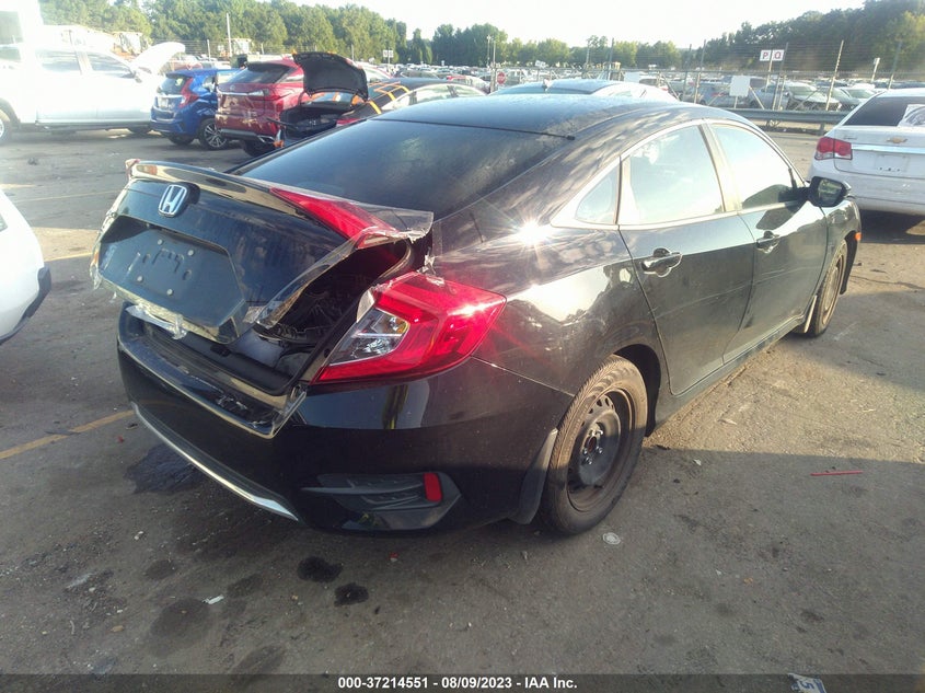 VIN 19XFC2F61KE037626 2019 HONDA CIVIC SEDAN LX