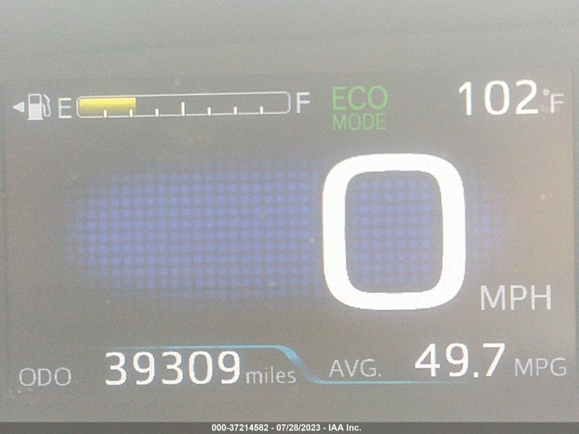 2016 TOYOTA PRIUS FOUR - JTDKARFU6G3520488