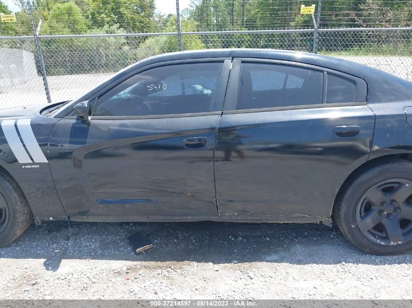 2014 DODGE CHARGER POLICE - 2C3CDXAG6EH159375