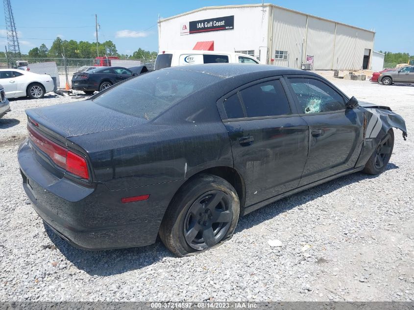 2014 DODGE CHARGER POLICE - 2C3CDXAG6EH159375