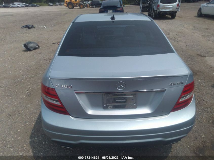 2013 MERCEDES-BENZ C-CLASS C 300 - WDDGF8AB7DR249589