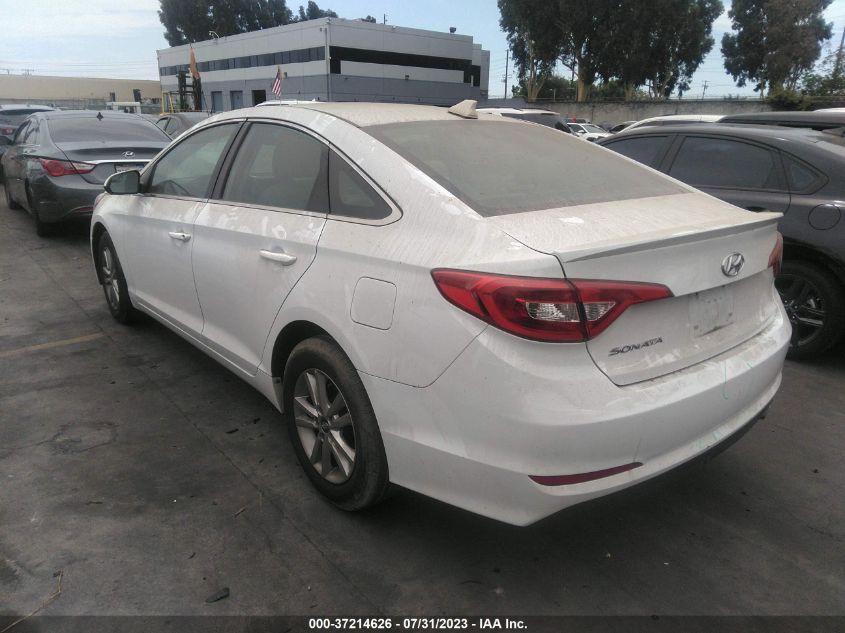 2017 HYUNDAI SONATA SE - 5NPE24AF5HH529985
