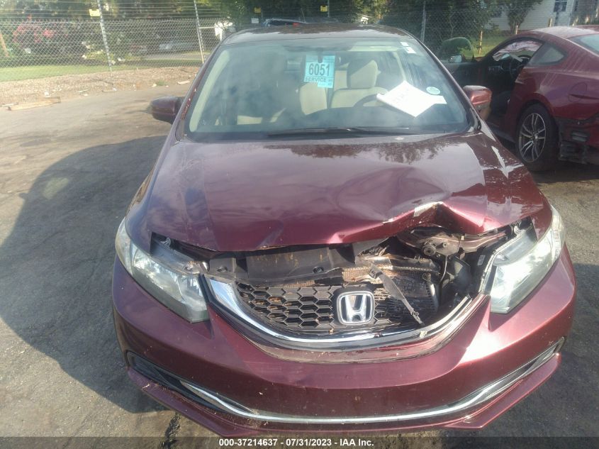 2014 HONDA CIVIC SEDAN LX - 19XFB2F59EE019843