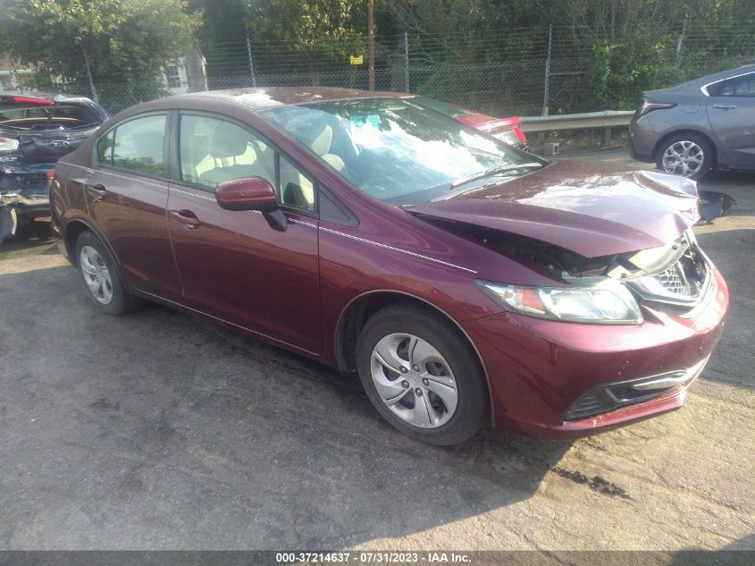 2014 HONDA CIVIC SEDAN LX - 19XFB2F59EE019843