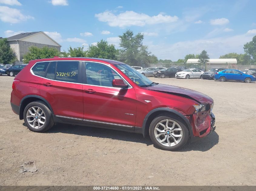 2014 BMW X3 XDRIVE35I - 5UXWX7C51E0E75493