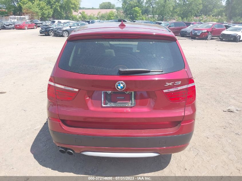 2014 BMW X3 XDRIVE35I - 5UXWX7C51E0E75493