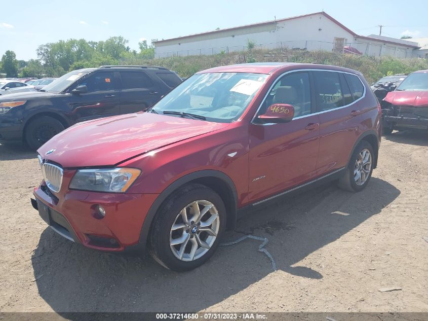 2014 BMW X3 XDRIVE35I - 5UXWX7C51E0E75493