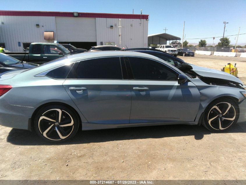 2021 HONDA ACCORD SEDAN SPORT - 1HGCV1F37MA020625
