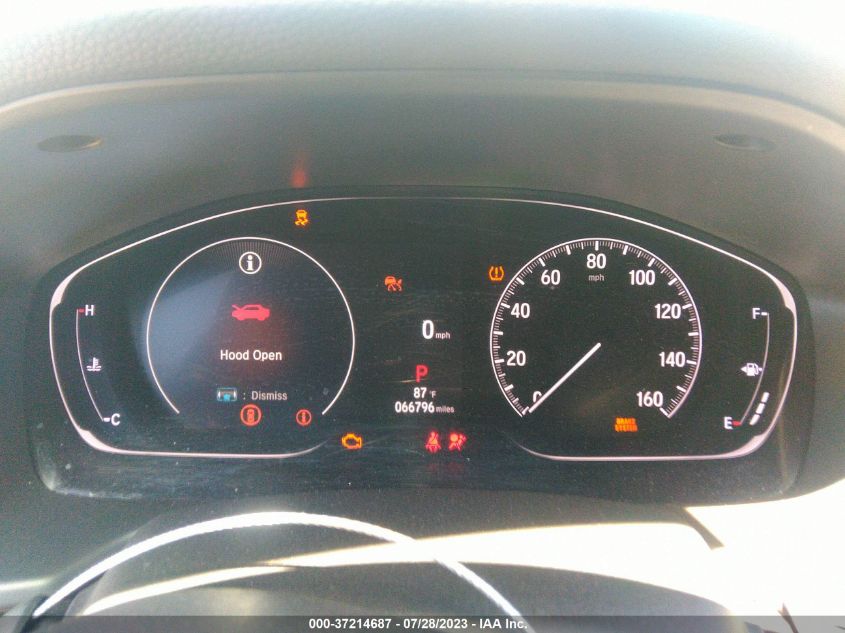 2021 HONDA ACCORD SEDAN SPORT - 1HGCV1F37MA020625