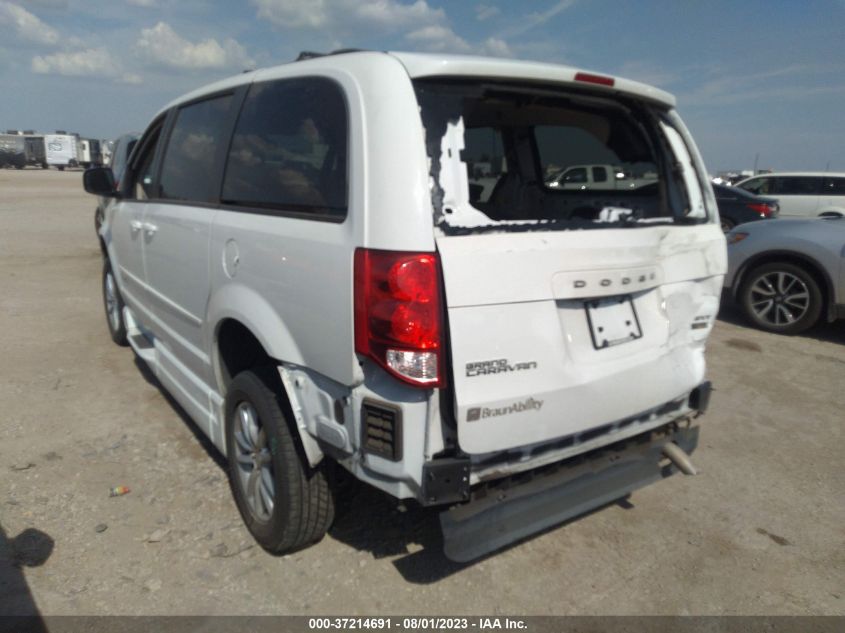 2016 DODGE GRAND CARAVAN SXT - 2C4RDGCG1GR202553