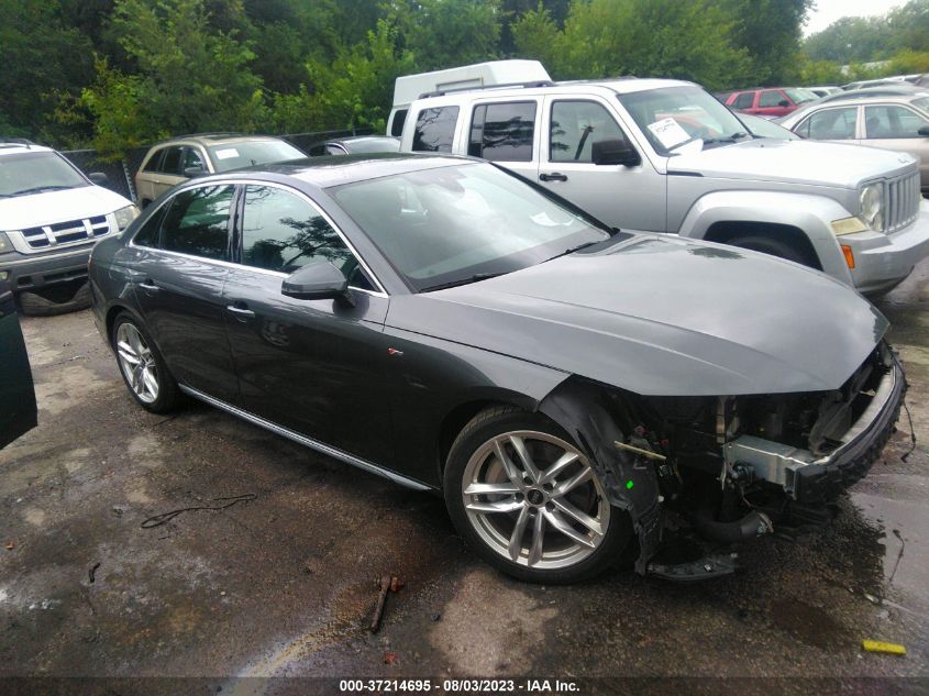 WAUEAAF43NN008698 AUDI A4 SEDAN S LINE PREMIUM PLUS 2022