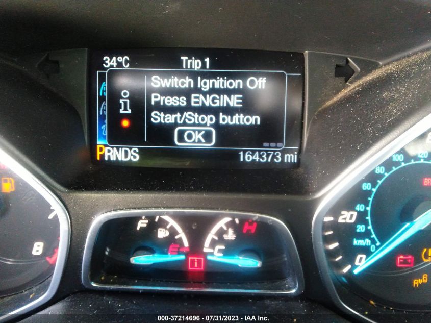 2015 FORD ESCAPE TITANIUM - 1FMCU0J95FUC54864