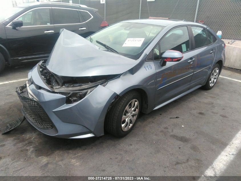 2022 TOYOTA COROLLA LE - 5YFEPMAE7NP291855