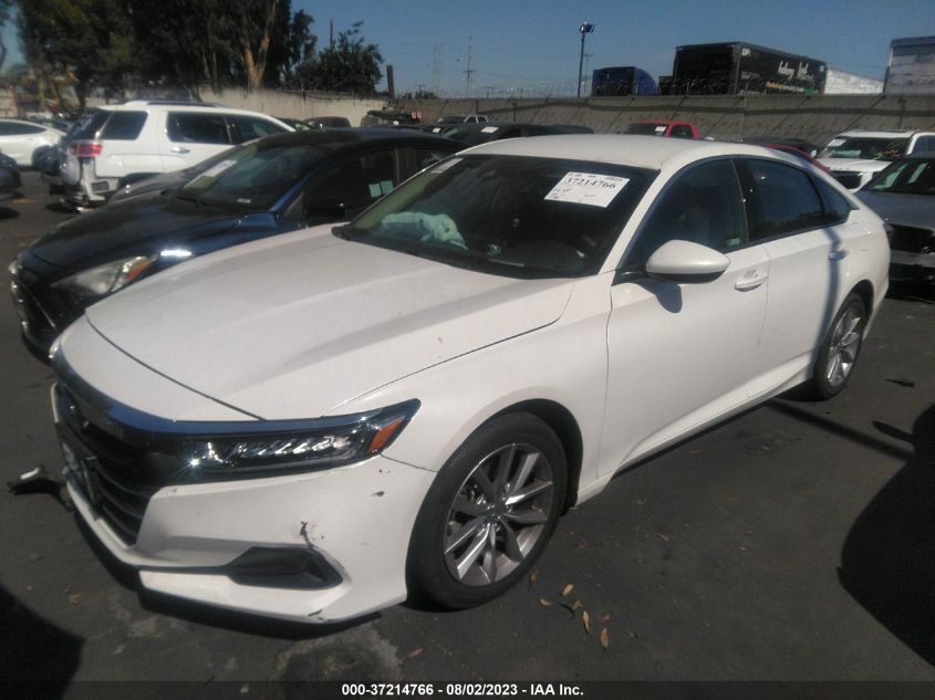 2021 HONDA ACCORD SEDAN LX - 1HGCV1F17MA107407