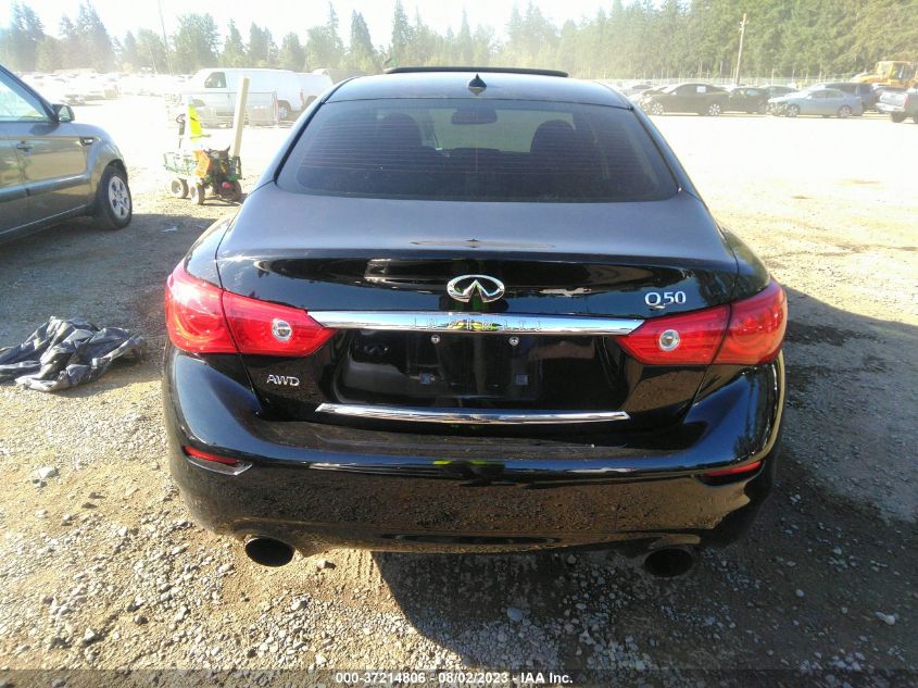 2014 INFINITI Q50 - JN1BV7AR5EM686426