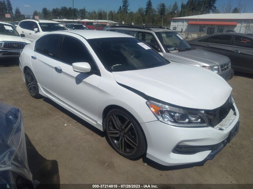 2016 HONDA ACCORD SEDAN SPORT - 1HGCR2F57GA193562