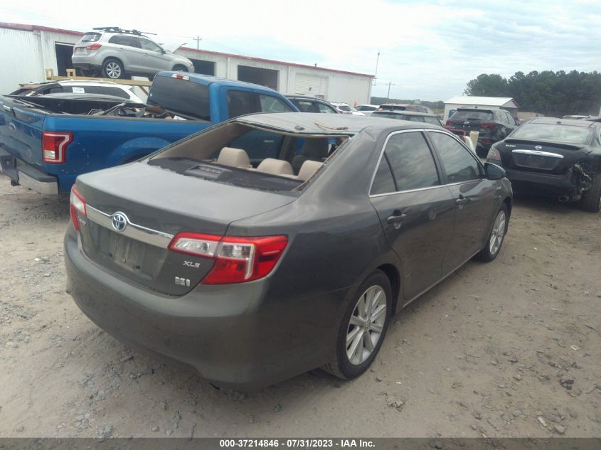 2013 TOYOTA CAMRY HYBRID LE/XLE - 4T1BD1FK9DU070635