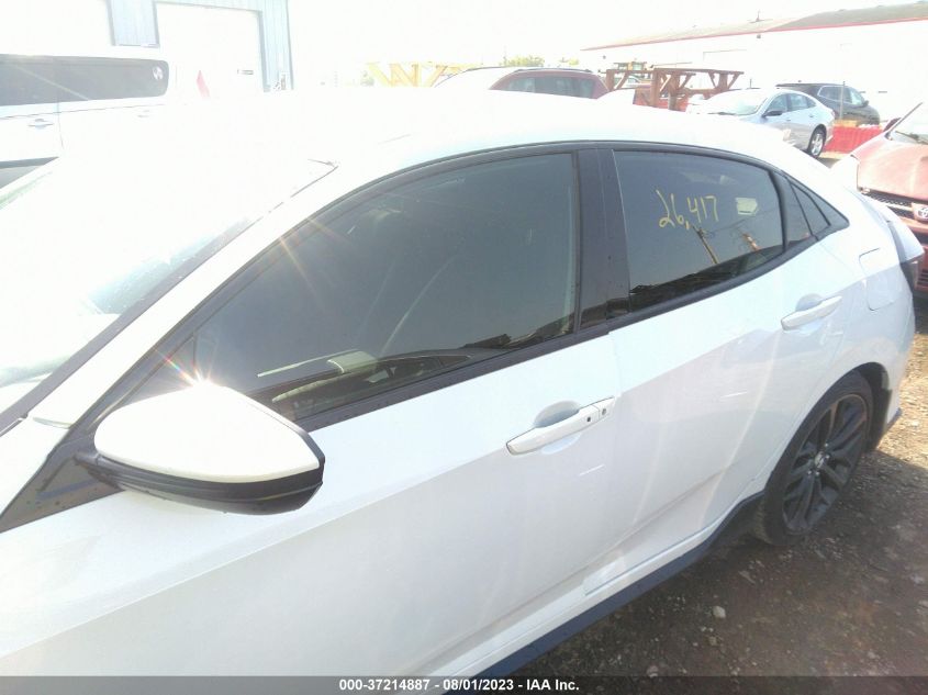 2021 HONDA CIVIC HATCHBACK SPORT - SHHFK7H41MU209015