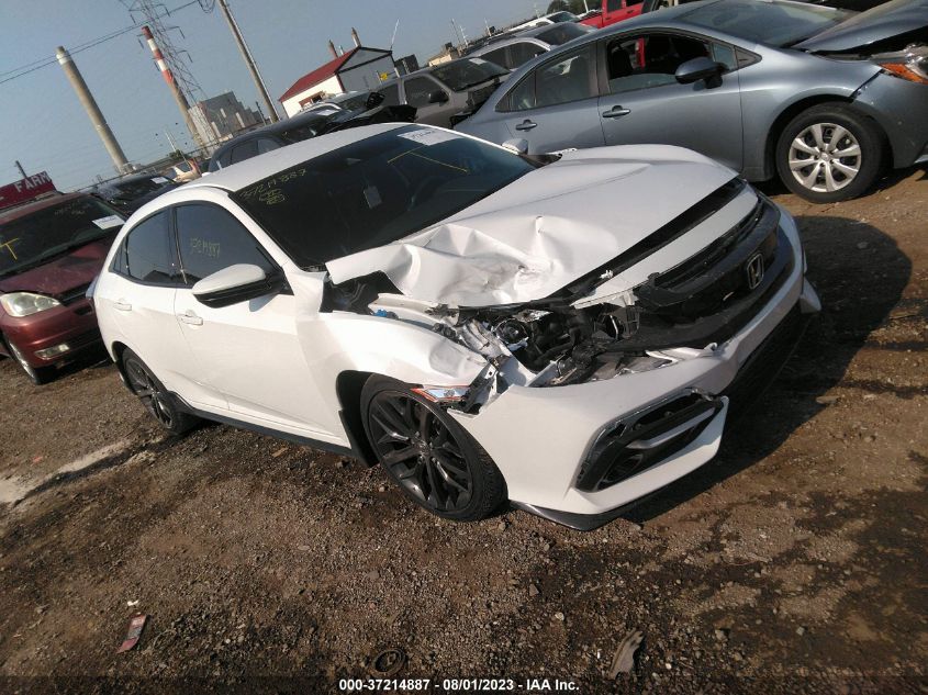 2021 HONDA CIVIC HATCHBACK SPORT - SHHFK7H41MU209015