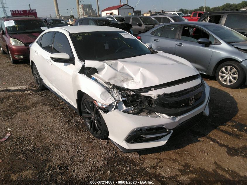 2021 HONDA CIVIC HATCHBACK SPORT - SHHFK7H41MU209015