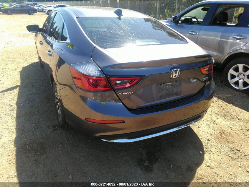 2019 HONDA INSIGHT TOURING - 19XZE4F9XKE033572