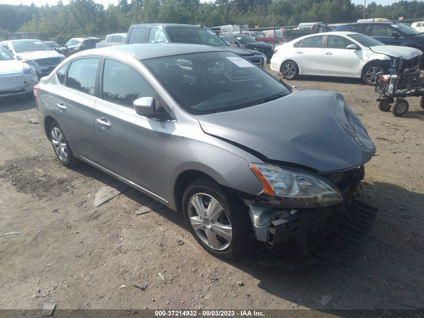 2013 NISSAN SENTRA SV - 3N1AB7AP3DL611252