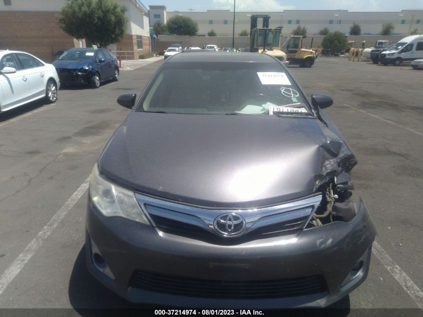 2013 TOYOTA CAMRY XLE - 4T4BF1FK4DR324414