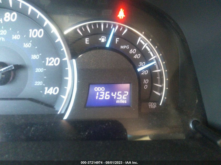 2013 TOYOTA CAMRY XLE - 4T4BF1FK4DR324414