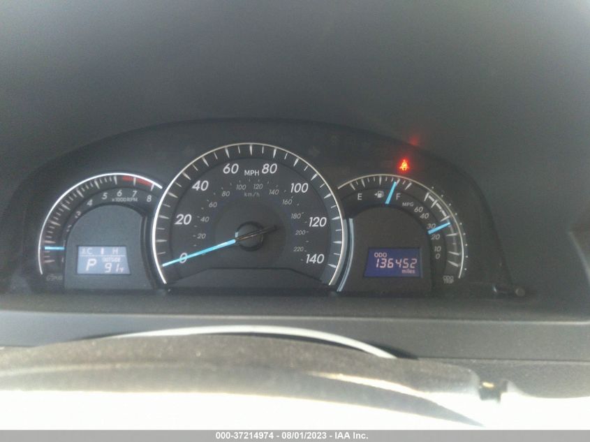 2013 TOYOTA CAMRY XLE - 4T4BF1FK4DR324414