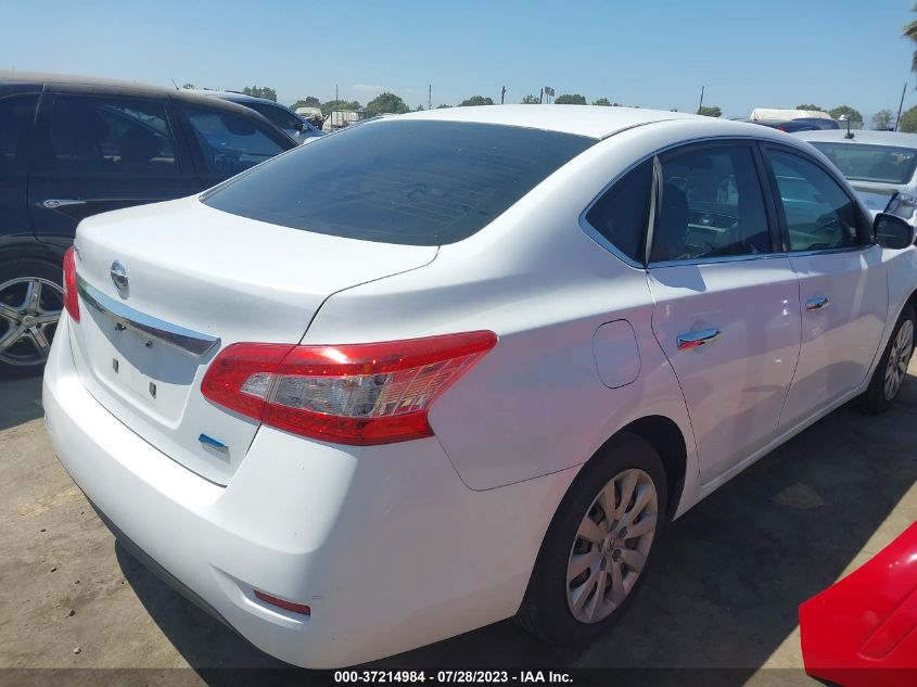 2014 NISSAN SENTRA S - 3N1AB7AP9EY334692