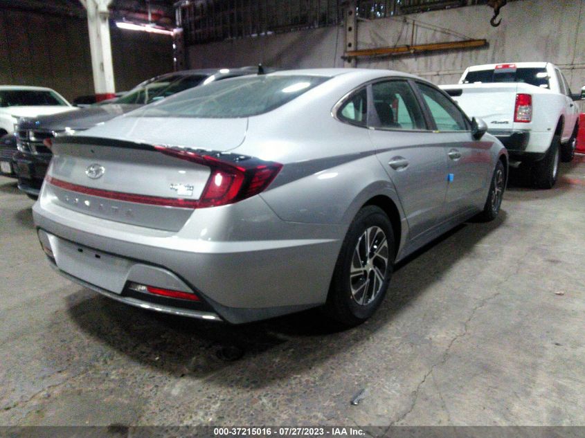 2023 HYUNDAI SONATA HYBRID BLUE - KMHL24JJXPA069784