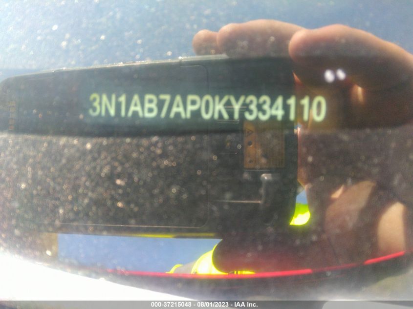 2019 NISSAN SENTRA SR - 3N1AB7AP0KY334110