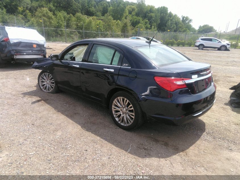2013 CHRYSLER 200 LIMITED - 1C3CCBCG3DN615003