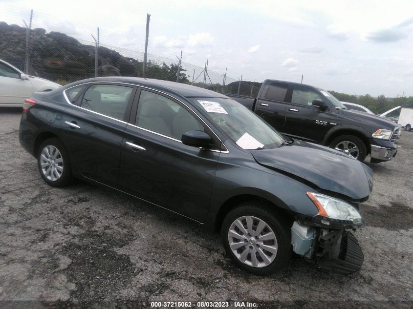 2014 NISSAN SENTRA S/SV/SR/SL - 3N1AB7AP7EL617606