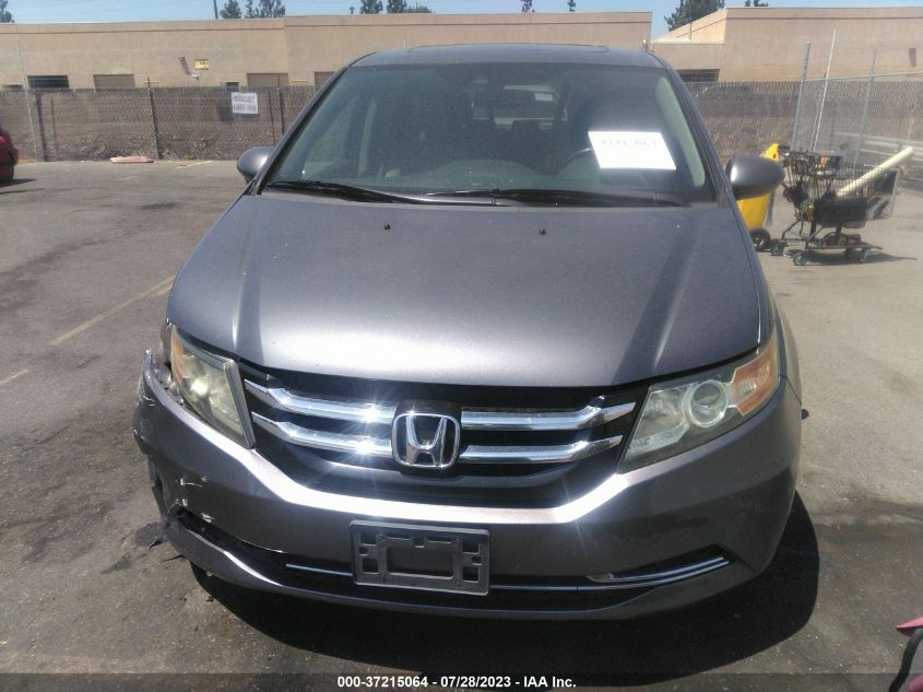 2014 HONDA ODYSSEY EX-L - 5FNRL5H66EB112900