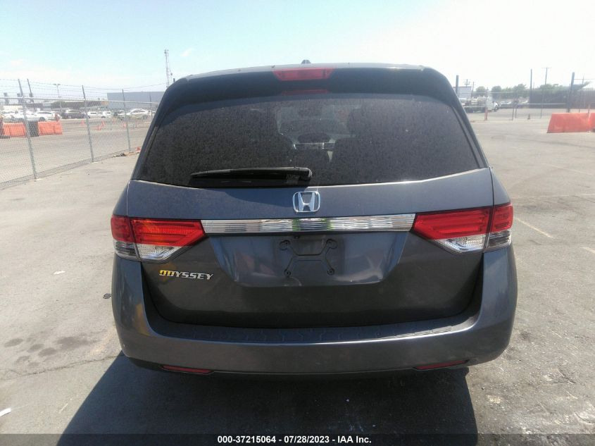2014 HONDA ODYSSEY EX-L - 5FNRL5H66EB112900