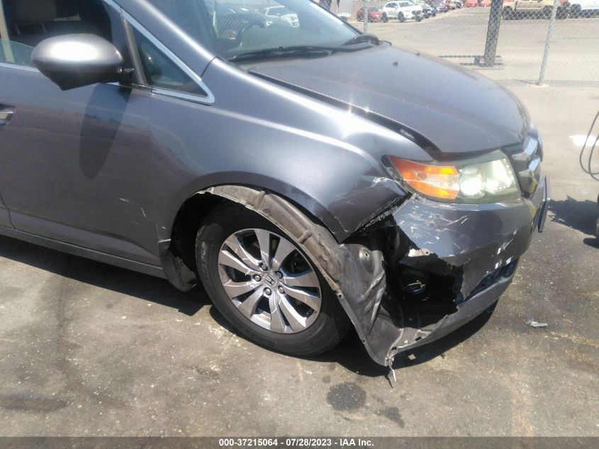 2014 HONDA ODYSSEY EX-L - 5FNRL5H66EB112900