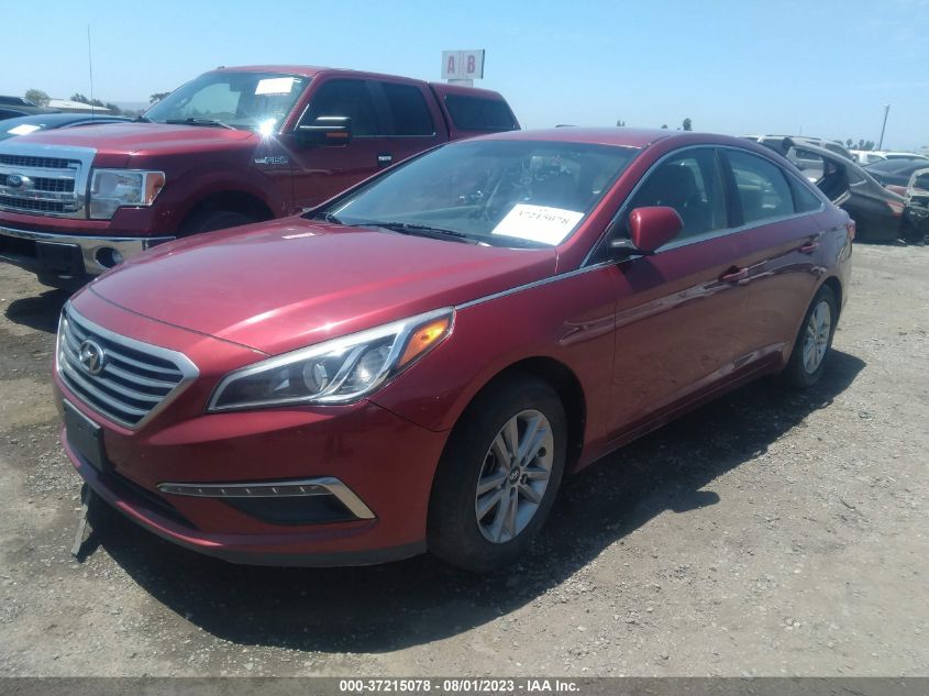2015 HYUNDAI SONATA 2.4L SE - 5NPE24AF4FH110345