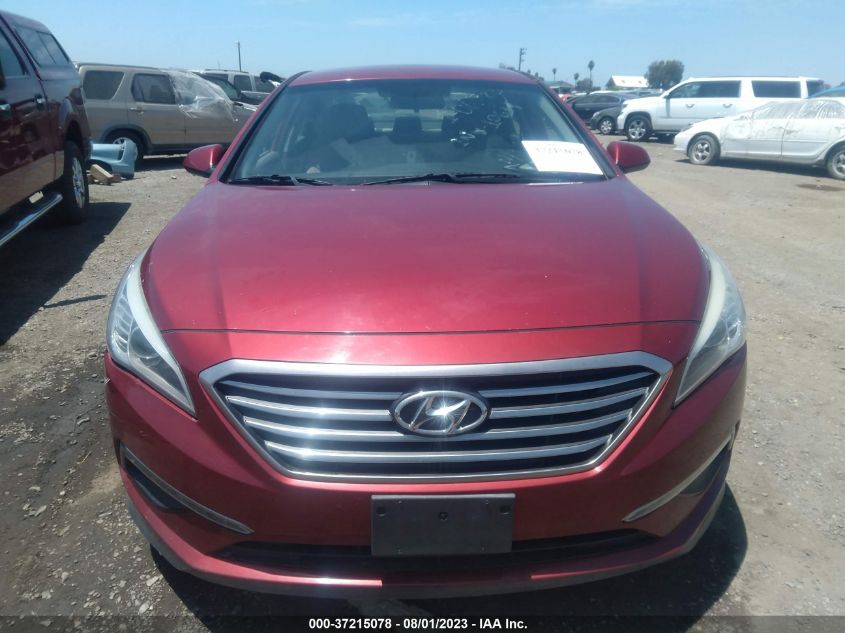 2015 HYUNDAI SONATA 2.4L SE - 5NPE24AF4FH110345